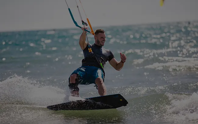 Kitesurfing in Cabarete